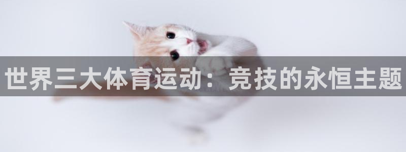 MK体育官方正版app代理：世界三大体育运动：竞技的